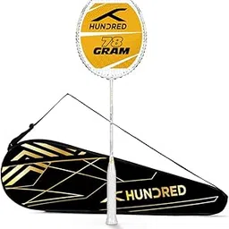 Hundred Glory Limited Edition Strung Badminton Racket with Full Racket Cover | 78 grams | Matte Finish | Maximum Tension ≤ 32 LBS-picture-35