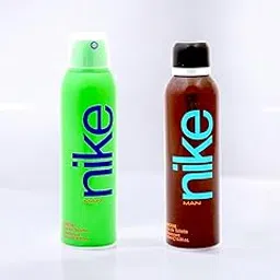 Nike Eau De Toilette Deodorant for Men - Combo pack of 2 deodorant for men, Deos for Boys and Men, Sporty and Regular use deos (200ml*2) (Brown + Green)-picture-42