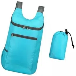 JAZZY PEARLS® 4xOutdoor Daypack Folding Shoulder Bag Rucksack for Walking Trekking Light Blue|Sporting Goods|Outdoor Sports|Camping & Hiking|Hiking Backpacks|Day Packs-image-13