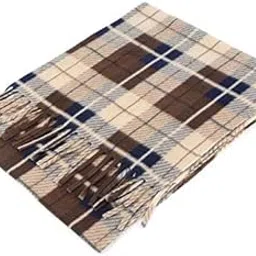 SIKANDER-Woollen Unisex Fleece Checkered Muffler,Scarves,Stoles for Men & Women Pack of 1-picture-28