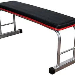 IBS Flat Weight Bench- Up to 320 kg Capacity Utility Exercise Bench for Weight Strength Training, Sit Up Abs Fitness Bench for Full Body Workout of Home Gym-image-7