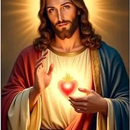 Lord Jesus Wall Sticker - Jesus Christ Wall Poster Sticker - Prayer Room - Large Size - 300GSM - Glossy - Strong Adhesive-picture-14