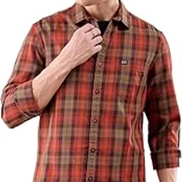 the indian garage co Men's Cotton Regular Fit Shirt-picture-37