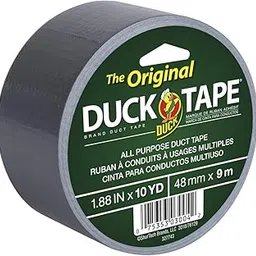 Duck Brand 761288 All-Purpose Duct Tape 1.88 Inches by 10 Yards Siler Single-picture-52