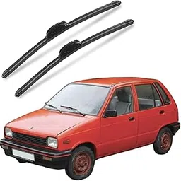 EAZYWHEELZ FRONT WINDSHIELD CAR SOFT/FRAMELESS WIPER BLADES COMPATIBLE FOR Maruti Alto 800 old 18?+16�-picture-10