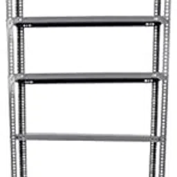 Spacious Slotted Angle Rack 7 Shelves Multipurpose Fine Finishing Fresh Quality Storage Rack Dimension 15"x36"x87" (DA Grey Painted)-picture-11