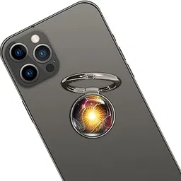 Swap-n-Snap 360° Holo-Ring Metallic Mobile Phone Hand Holder Back Grip and Stand for All Cellphones & Covers - Marble & Decorative-picture-33