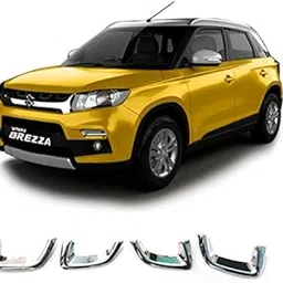 Car Chrome Front Grill Cover U Type for Maruti Suzuki Vitara Brezza-picture-18