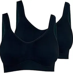 inner sense Bra Made with Organic Cotton and Bamboo I Full Coverage Minimizer Bra for Women Without Padding I Wire Free Innerwear for Women with Broad Strap-picture-19