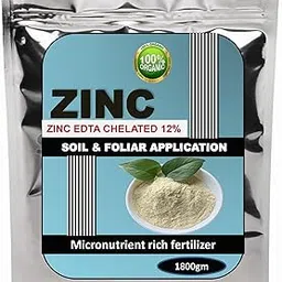 Zinc Edta Chelated 12% (1.9 Kg), Zinc Fertilizer Powder For Plants. (1900Gm)-picture-16