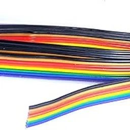 Steko (5 Meters) 10 Core 7/40 Ribbon Wire Multi Color DC Ribbon Wire Cable for Multipurpose Use, Electronics Works, Science Projects, DIY Hobby Kit-image-55