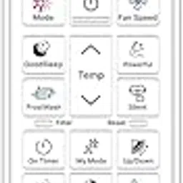 GMQ Compatible for Hitachi AC Remote Control Split Inverter Remote 1 Ton 1.5 Ton 2 Ton No Pairing Required White 1 Year Warranty-picture-51