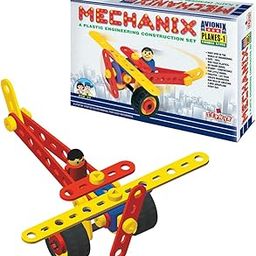 Mechanix Plastic Planes-1, Building Blocks for Boys and Girls Age 5+ Years, Construction Set, Fun and Role Play Toy - Multicolor-image-69