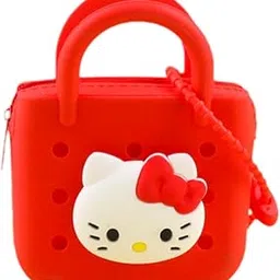 calandis ™ Little Girl Purse Portable Lightweight Present for Girls Washable Kids Purse Red Kitty | Womens Handbags & Bags-picture-56