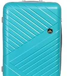la expo Airpro 55 cm Small Cabin Trolley Bag | Polypropylene Hard Case Luggage with 8 Spinner Wheels, Wheel Lock, Lightweight Design & Combination Lock for Travel (Aqua Blue)-picture-29