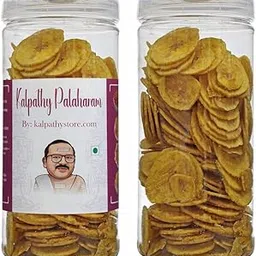 Kalpathy Store| Premium Kerala Banana Chips Wafers In Coconut Oil | Fresh, Healthy, Thin, Crispy, Namkeen Snack (200 GM) |-picture-31