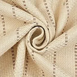 The Conversion Premium Jute Natural Feel Fabric Stripes Design Cream Color, use for Making of Sofa Cover, Upholstery, Curtain, Cushion Cover, Bag, Wall Hanging Length- 6 Meter 236" x Width 54"-picture-19