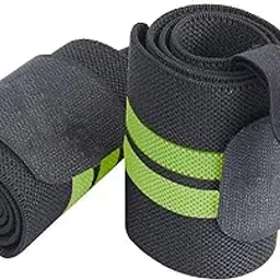 Cool indians Wrist Support with Thumb Loop Strap Wrist Support Gym Men Training Wrist Band/Wrist Band for Men Gym/Wrist Supporter for Gym Weight lifiting Wrist Supporter (Green)-image-91