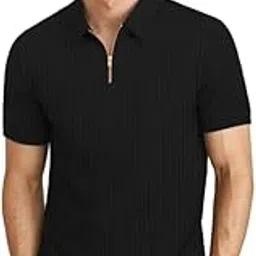 kajaru Men's Polo T-Shirt Polyester Fabric Casual & Sportswear-picture-37