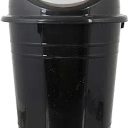 Plastic Medium Size Swing Lid Garbage Waste Dustbin for Home, Office, Factory, (10 Liters)-picture-50