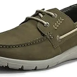 woodland Men Olive Green Shoes image 1