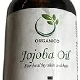 ORGANICO SPICES 50 ml Jojoba Oil, Cold Pressed & Certified Organic for Combination skin, for Hair, Skin & Face Care (1) image 1