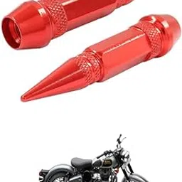 LOVMOTO Universal 2PC Spiked Aluminum Stem Valve Caps Dustproof Tire Wheel Stem Caps for Cars,SUVs,Trucks Bicycles and Motorcycles Comfortable with Cla-ssic 500-picture-26