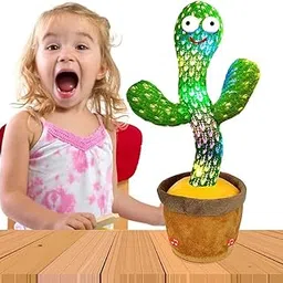VITOUCH Dancing Talking Cactus Toy for Kids – Rechargeable Baby Toy with Singing, Recording & Voice Repeat – Funny Educational Toy for Toddlers & Home Decor-picture-19