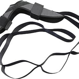 ATORSE Foot and Calf Stretcher Pilates Hamstring Stretcher for Training Thigh Ankle Gray-picture-9