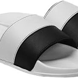 hummel CAMP MEN COLOUR BLOCK SLIDERS Comfortable Cushioned Sole Arch Support Durable Lightweight Flexible Trendy Style Flip flops and Slippers Slides for Men Daily use Chappal-picture-43
