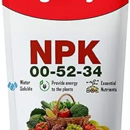 NPK 00:52:34 Worlds top Imported Balanced Water Soluble Fertilizer for All Plants and Garden - 1KG-picture-11