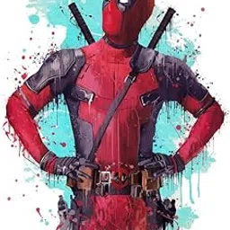 DivineDesigns™ PVC Vinyl Self-Adhesive Deadpool Artwork Wall Sticker for Living Room, Bedroom, Office Wall Decoration (20 X 28 INCH) Pack 1-image-42