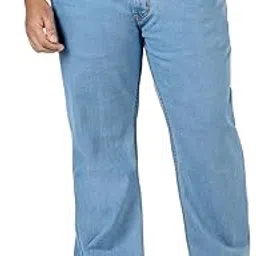 urbano plus Men's Regular Fit Mid Rise Washed Denim Bootcut Jeans Stretchable-picture-26