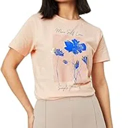 max Women's Printed Regular Fit Tshirt-picture-14
