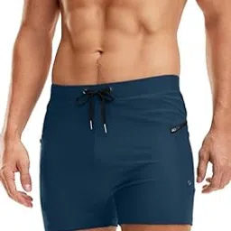 g gradual Men's Swimsuit Trunks with Zipper Pockets Quick Dry Swimwear Bathing Suit Swim Briefs Board Shorts for Men-picture-21