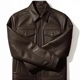 urban seerah The Nomad — Brown Minimalist, Premium Vegan Leather Jacket-picture-44