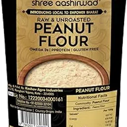 Shree Aanantam Peanut Flour - 900gr | All Natural | Vegan | Gluten Free Ingredients | Non-GMO | Indian Origin | Protein Rich-picture-16