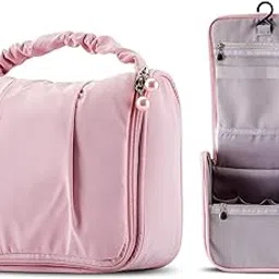 house of quirk Solid 10 Cms Cosmetic Pouch (L_VICTORIA_MAKEUP_BAG_LPIN_Light Pink)-picture-23