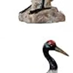 CALANDIS 2X Statue Crane Chic Gift Collectibles for Balcony | | Garden D?©cor-image-21