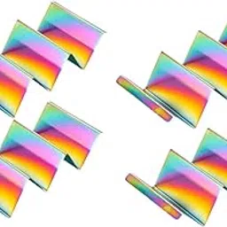 ATORSE 4 Pieces Taco Racks Stackable Tacos Shell Serving Tray for Shop Home Kitchen Colorful-picture-62