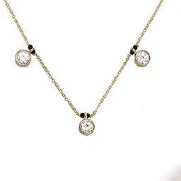 kiah jewel Elegant Three Type Diamond Mangalsutra Necklace – Traditional & Stylish Jewellery for Women-picture-13