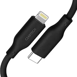 Czartech [30 cm USB-C Power Bank Size Cable Compatible with i-Phone, i-Pad and More, 20W Fast Charging,Power Delivery Cable (Black)-picture-21