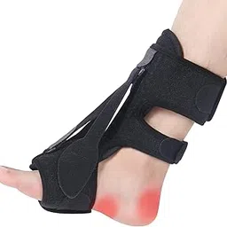 Contatto Plantar Fasciitis Night Splint, 3 Adjustable Straps, With Aluminum Bar, Plantar Fasciitis Relief, Achilles Tendonitis Brace, Foot Pain Relief, Foot Brace, For Women Men-picture-32