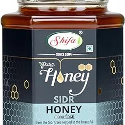 Shifa Sidr Honey 350g | 100% Raw, Unfiltered, Unprocessed | Wild Berry, Jujube, Ber Honey-picture-19