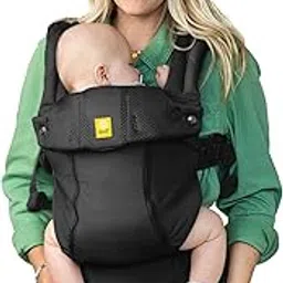 LILLEbaby Complete Newborn Baby Carrier All Seasons - (15 Kgs, Black)-picture-18
