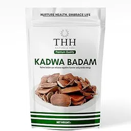 THH Organic Bitter Almond Diabetes Almonds Sugar Kadwa Badam -400 Gram-picture-56