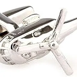 mrcuff Helicopter 3D Cufflinks with a Presentation Gift Box-picture-11