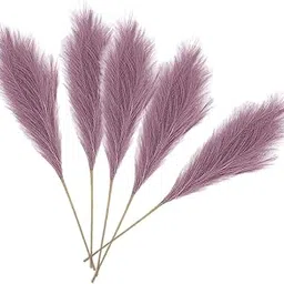 MERISHOPP®Faux Artificial Pampas Grass 70cm Decor Bouquet for Home Decor Purple|Home & Garden | Home Decor| Floral Decor-picture-20