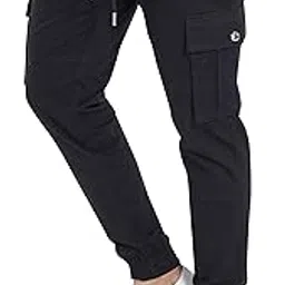 divisive Men's Cotton Cargo || Cargo Joggers Pants for Men || Casual Relaxed Fit (Cargo - 121-130)-picture-20