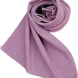 MERISHOPP Sweat Towel 30x90cm Instant Cooling Relief Ice Towel for Running Workout Gym Light Violet-picture-16